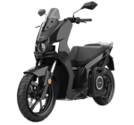 Silence S01 scooter électrique gris vue 3/4 avant