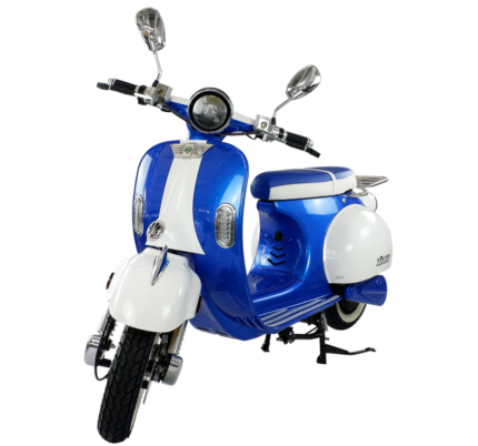 TiSTO LUNA 5.0 scooter électrique bleu et blanc
