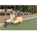 TiSTO LUNA 5.0 beige sur route côtière